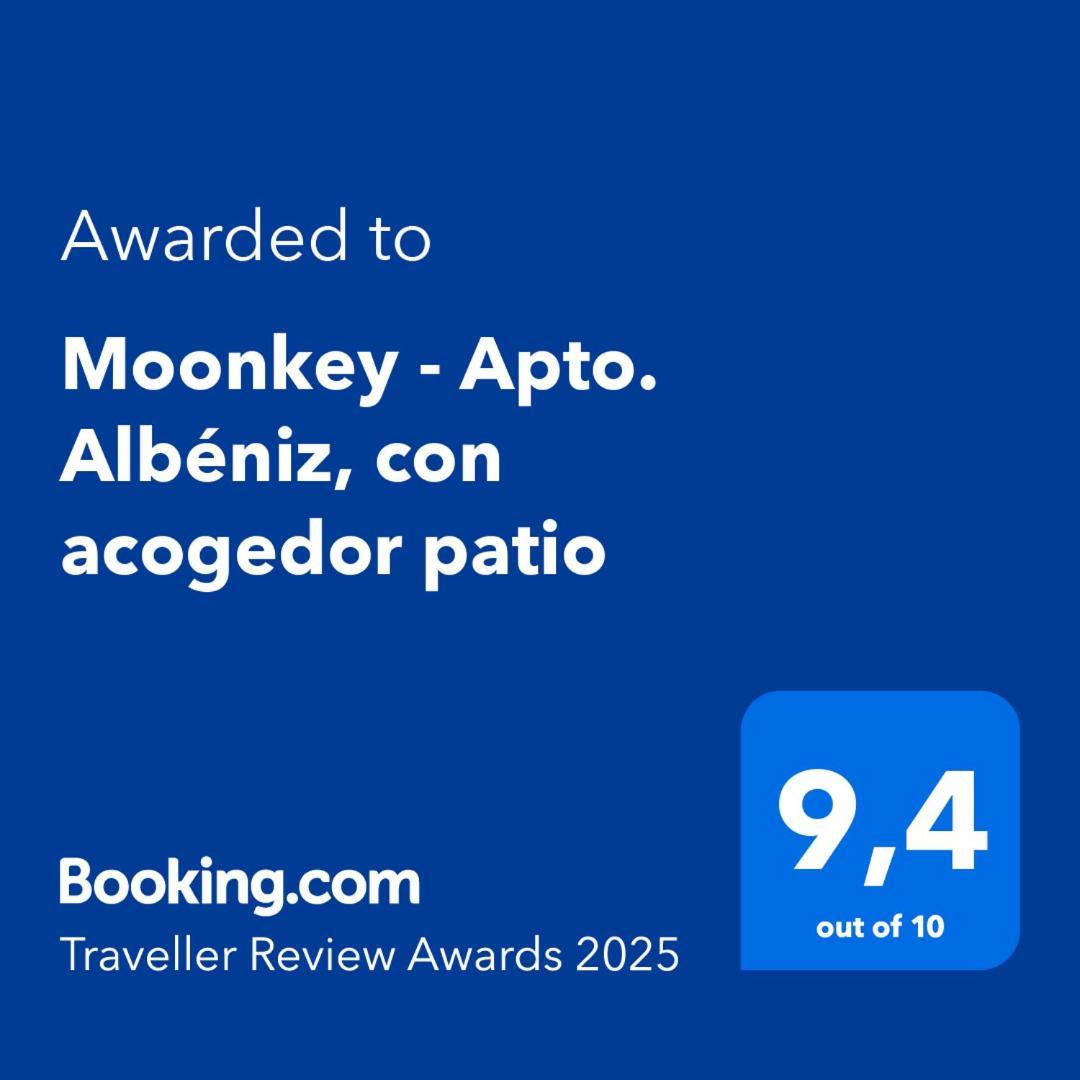 Moonkey - Apto. Albeniz, Con Acogedor Patio Alicante Exteriör bild